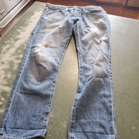 Big Star bootcut distressed jeans sz 28 - Picture 4 of 4